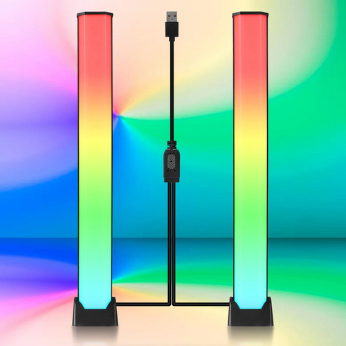 Lámpara De Mesa Con Luz Ambiental Led Regulable Para Sala