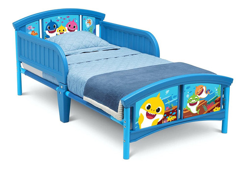 Cama De Plástico Para Niños Pequeños, Tiburón Bebé