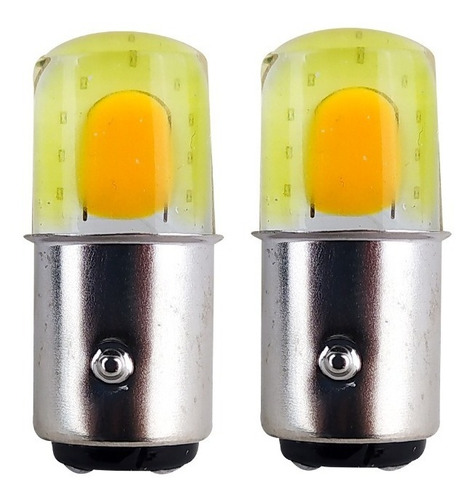 Par Foco Led Recubrimiento Gel Blanco/ámbar 1034