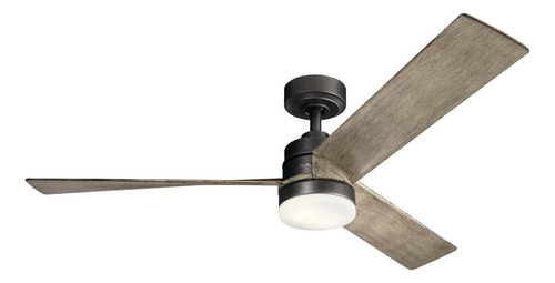 Kichler Spyn 52 Ventilador De Techo Con Luces Led En Yunque