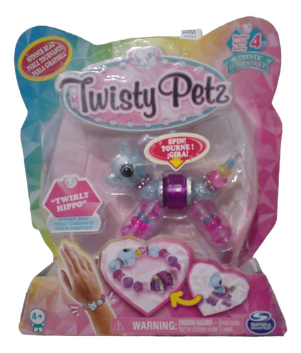 Twisty Girlz Jet B + Twistys Petz Twirly Hippo Y Dazzle-star
