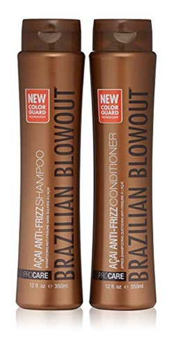 Juego De Champú Y Acondicionador Brasilian Blowout Duo