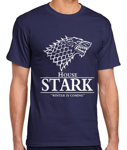 Playera Camiseta Winter In Coming Casa Stark Got + Regalo