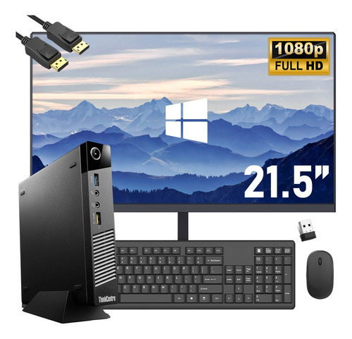 Mini Pc Lenovo Thinkcentre M93 M93p Core I5 16gb 256gb Lcd (Reacondicionado)