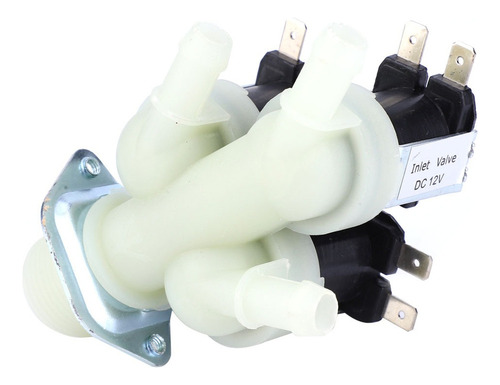 Z Válvula Solenoide Eléctrica Cerrada 1 En 3 Salidas G3/4