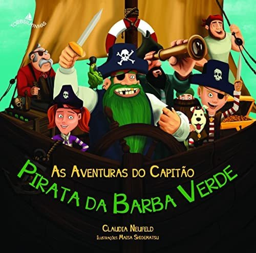 Libro As Aventuras Do Capitão Pirata Da Barba Verde The Adve