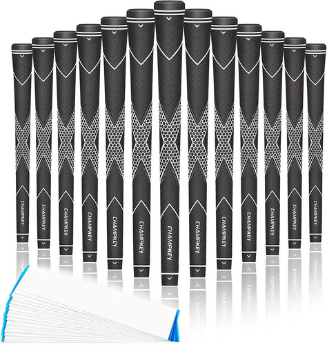 13 Grips Para Palos De Golf Traction-x - Standard - Blanco