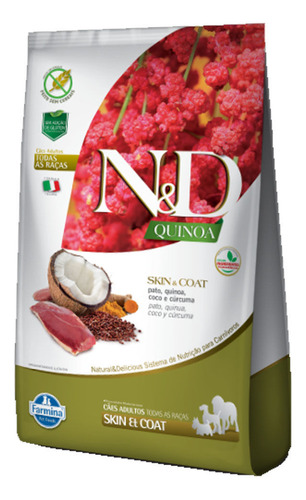 Farmina Quinoa N&d Adulto Piel Sensible Sabor Pato 2,5kg