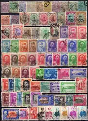 Irán = Persia +160 Sellos Usados Años 1889-1973 U$s +90.00 