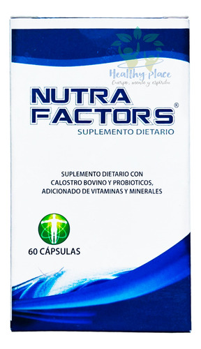 Nutra Factors X60 Cápsulas C/u - Unidad a $545