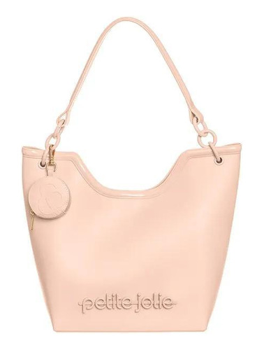 Bolsa Sacola Petite Jolie Feminina Grande Nude New Pj10922