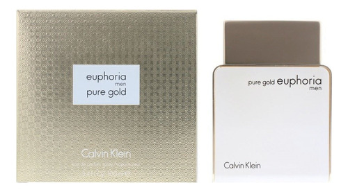 Pure Gold Euphoria Men 100ml Edp Hombre Calvin Klein