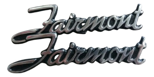 Emblema Letra Decorativo Fairmont  Par