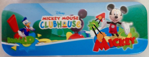 Club House Mickey Mouse Disney Caja Metálica Licenciada