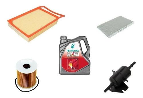 Kit Filtros + Selenia 5w30 Fiat Gran Siena Palio 1.6 16v