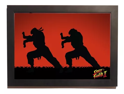 Quadro Decorativo Game Street Fighter 6 Personagem Ryu