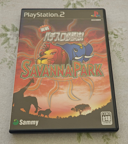 Ps2 Jissen Pachi-slot Hisshouhou! Savanna Park Original Jap (Usado)