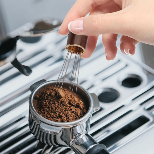 G Distribuidor De Agujas Espresso, Herramienta Marron Oscuro