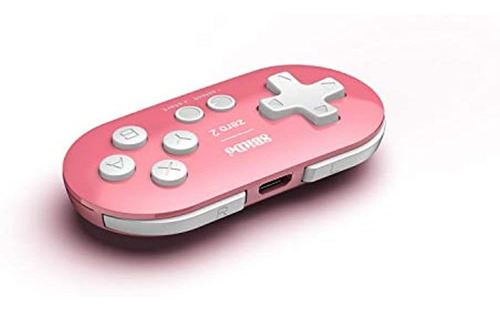 8bitdo Zero 2 Bluetooth Gamepad (edicion Rosa) - Nintendo S