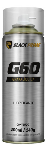 Graxa Liquida G60 Black Prime 200ml