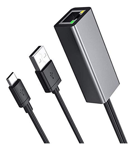 Adaptador Ethernet Para Fire Tv Stick Y Chromecast