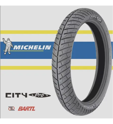 Cubierta delantera/trasera para moto Michelin City Pro sin cámara de 90/90-18 P 57 x 1 unidad