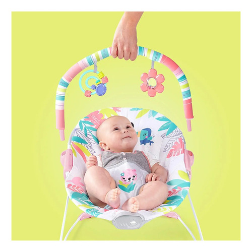 Imagen 3 de 5 de Silla Mecedora Flamingo Bright Starts