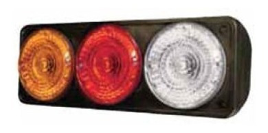 Faro Trasero Triple Red Ambar/rojo/cris Ap-933/07