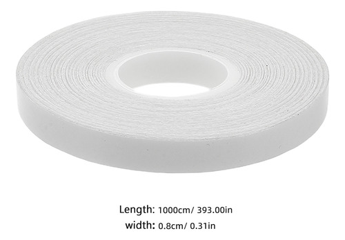 1 Rollo De Cinta Adhesiva Soluble En Agua, Adhesiva, Doble
