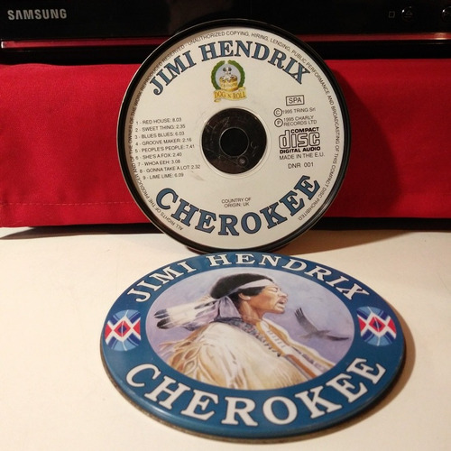 Jimi Hendrix Cherokee Cd Ed Ltd. Eu Muy Bueno, Joplin Doors