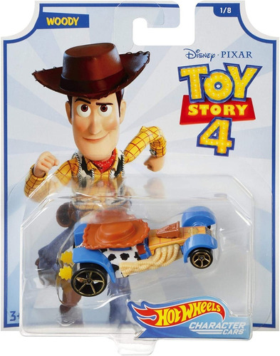 Woody Hot Wheels 1:64 Toy Story 4 ¡ En Stock!