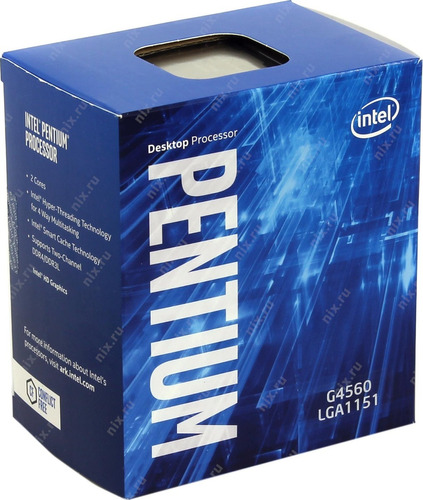 Micro Procesador Intel Pentium G4560 Dual Core S1151 3.50ghz