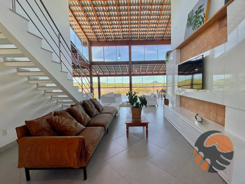 Casa Com 6 Suítes À Venda, 600 M² - Lagoa Da Praia - Guarapari/es - Ca0480