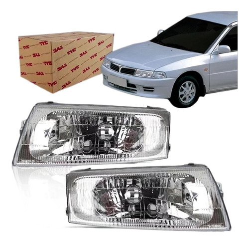 Farol Dianteiro Compativel Lancer 1998 1999 2000 Á 2001