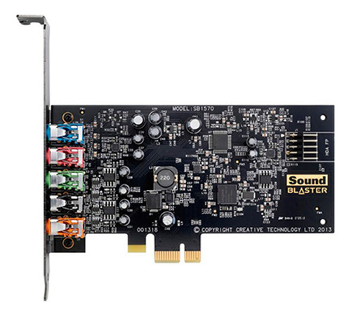 Tarjeta Sonido Creative Pcie Audigy Fx 5.1 Sb1570
