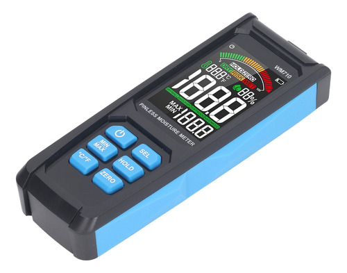 Detector De Humedad Sin Clavija, Medidor Digital De Humedad