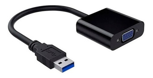 Cabo Adaptador Usb 3.0 X Vga Femea Mult-tela Extensor Tela