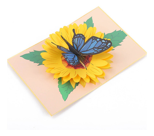 Tarjeta De Papel M Sunflower And Card Spring Greeting Beauti