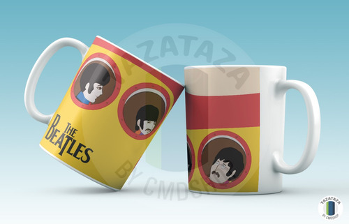 Taza The Beatles Yellow Submarine. Varios Diseños