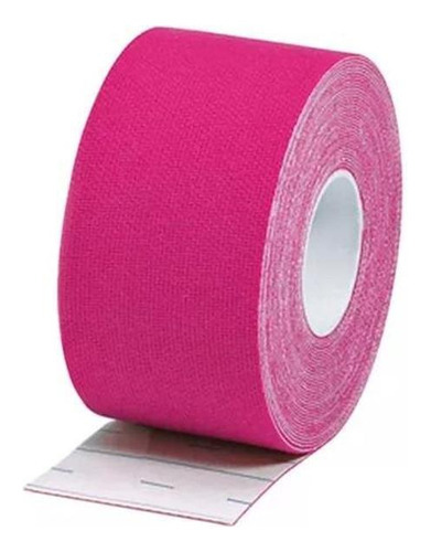 Bandagem Elastica Fita De Kinesio Pink Supermedy