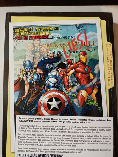 Avengers Standoff Cómic