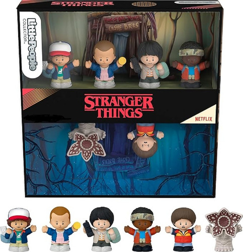 Little People Set Stranger Things Castillo Byers (htp36) Milticolor