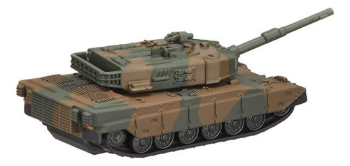 Miniatura Tanque Takara Tomy Jsdf Type 90 Tank 1/124 Cor Verde-escuro