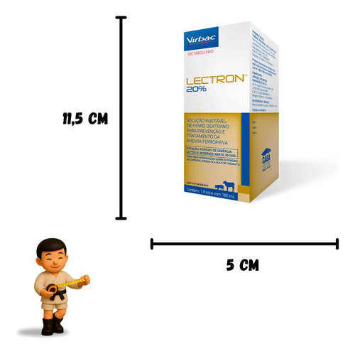 Kit Com 4 Virbac Lectron 100 Ml