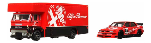 Hot Wheels Premium Team Transport Alfa Romeo