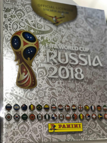 Imagen 1 de 3 de Albúm Panini Pasta Dura Rusia 2018 Edición Especial