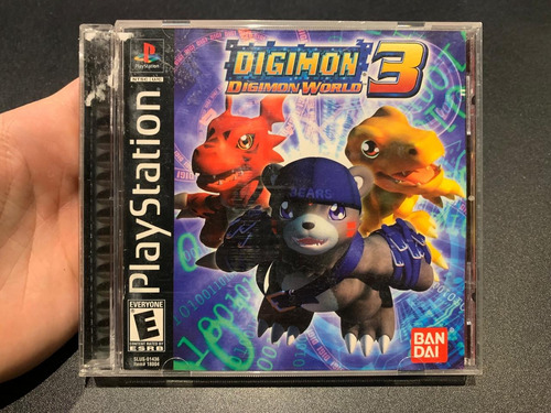 Digimon World 3 Sony Playstation Ps1 (Usado)