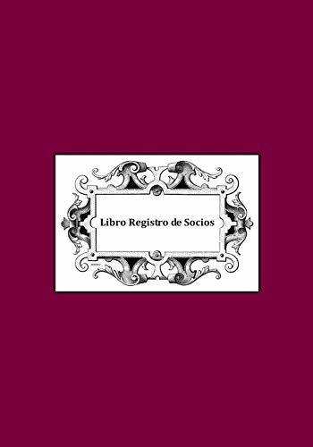 Libro : Libro Registro De Socios Clubs Y Asociaciones -...