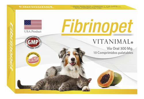 Fibrinopet 10 Comprimidos 