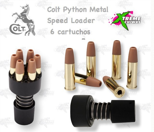 Colt Python Co2 Magazine Municiones 4.5mm Airsoft Xtreme